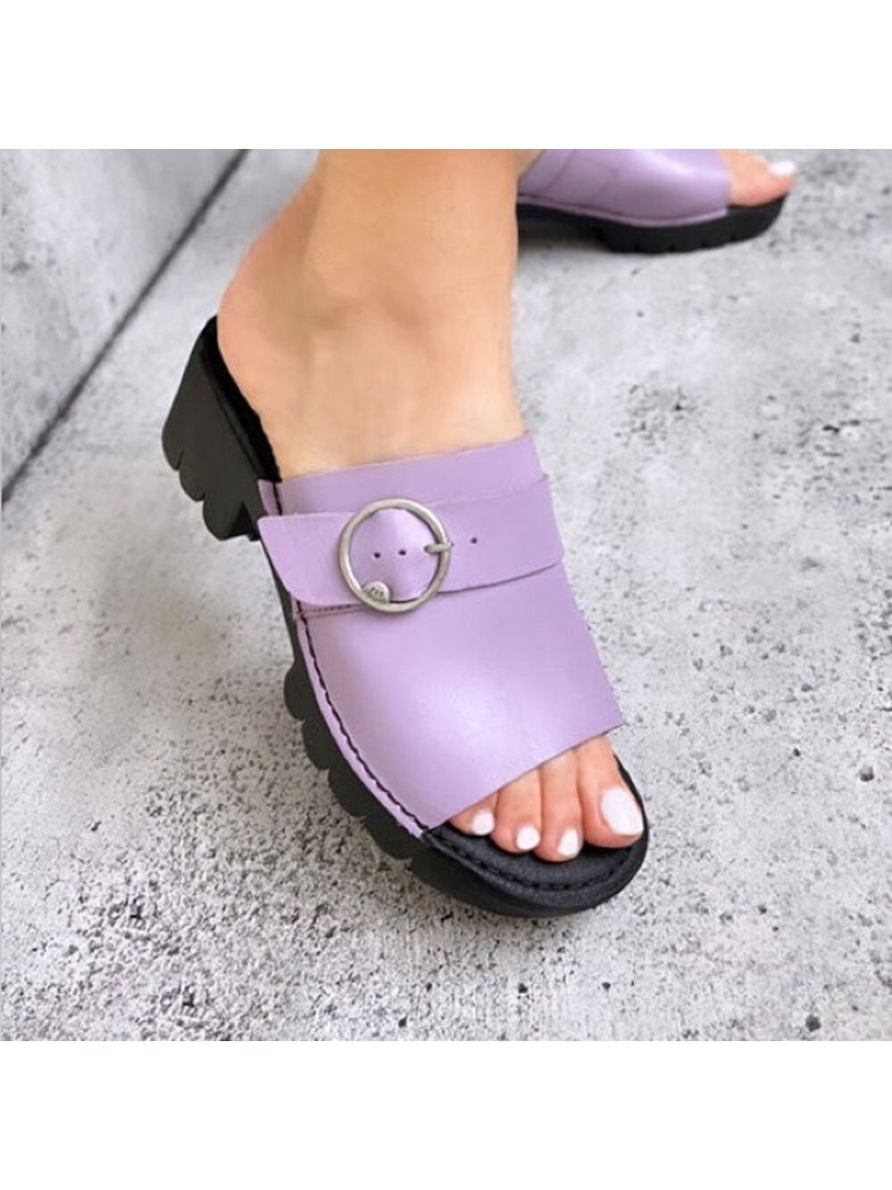 Fly London Eple, violet size 37